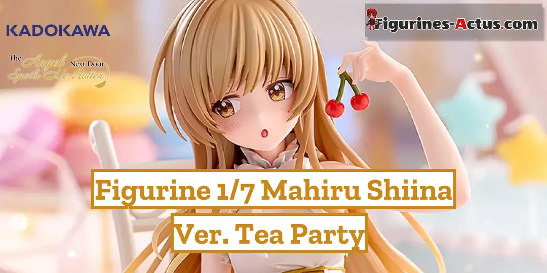 Figurine The Angel Next Door Spoils Me Rotten - Mahiru Shiina - Ver. Tea Party - KDColle - Kadokawa