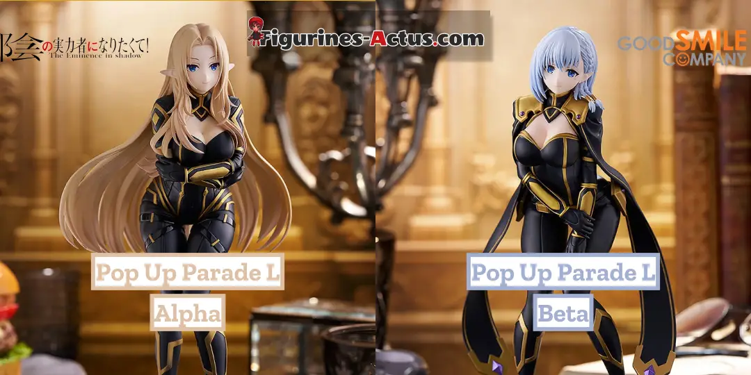 Figurine The Eminence in Shadow - Alpha et Beta - Pop Up Parade L - Good Smile Company