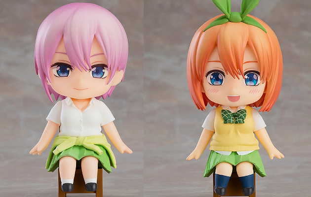 Figurine The Quintessential Quintuplets - Ichika Nakano et Yotsuba Nakano - Nendoroid Swacchao! - Good Smile Company Couv A