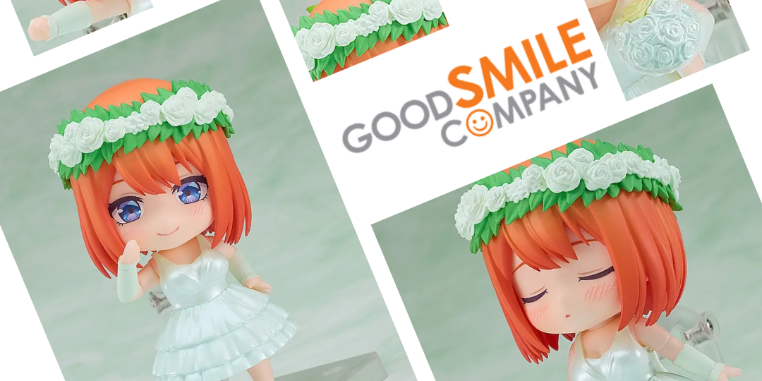 Figurine The Quintessential Quintuplets - Yotsuba Nakano - Ver. Wedding Dress - Nendoroid - Good Smile Company