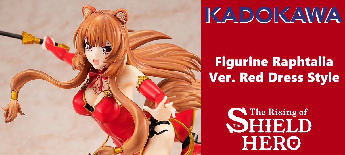 Figurine The Rising of the Shield Hero - Raphtalia - Ver. Red Dress Style - 1/7 - KDColle - Kadokawa
