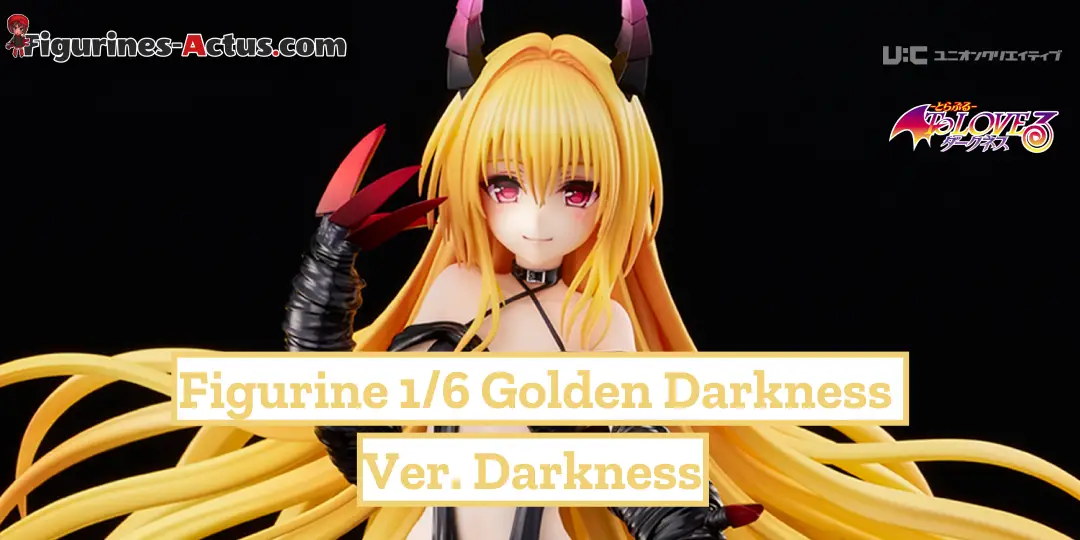 Figurine To LOVE Ru Darkness - Golden Darkness - Ver. Darkness - 1/6 - Union Creative