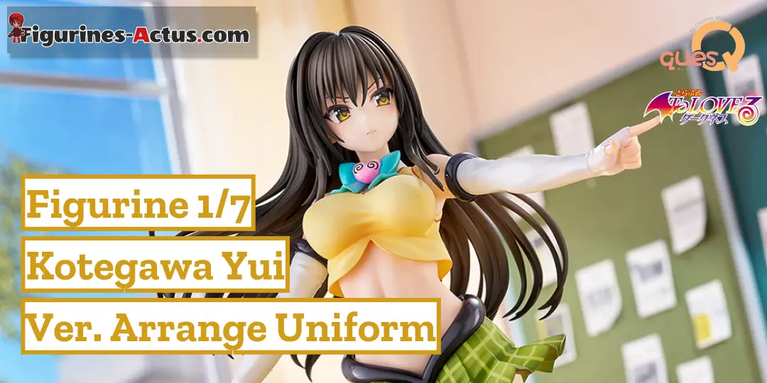 Figurine To LOVE Ru Darkness - Kotegawa Yui - Ver. Arrange Uniform - 1/7 - Ques Q