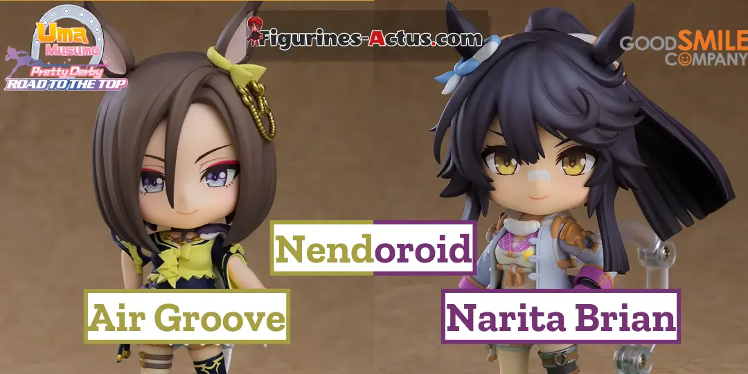 Figurine Uma Musume: Pretty Derby - Air Groove et Narita Brian - Nendoroid - Good Smile Company Couv A